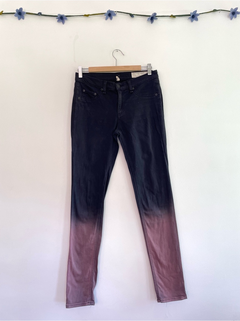 Rag & Bone Women's Ombré Legging Jeans